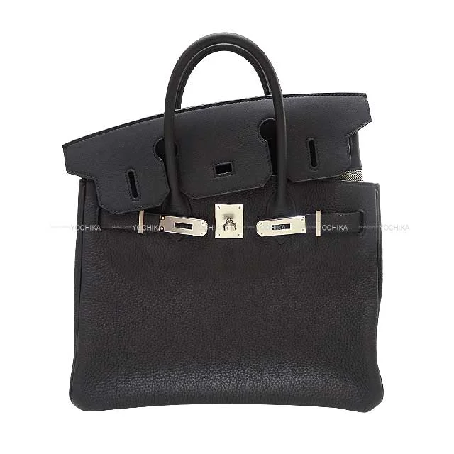 2021AW HERMES Handbag Birkin30 3EN1 (3in1) Noir (Black) Veau Togo/Veau Swift/Toile GM Silver HW Stamp B[BRAND NEW][Authentic]