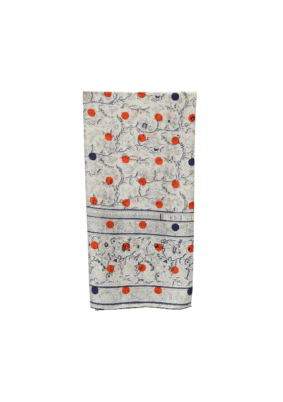 CHASSE AUX POIS 140 TWILL SILK SCARF