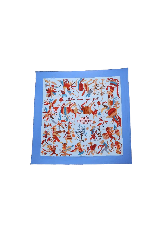 DIN TINI YA ZUE SILK SCARF