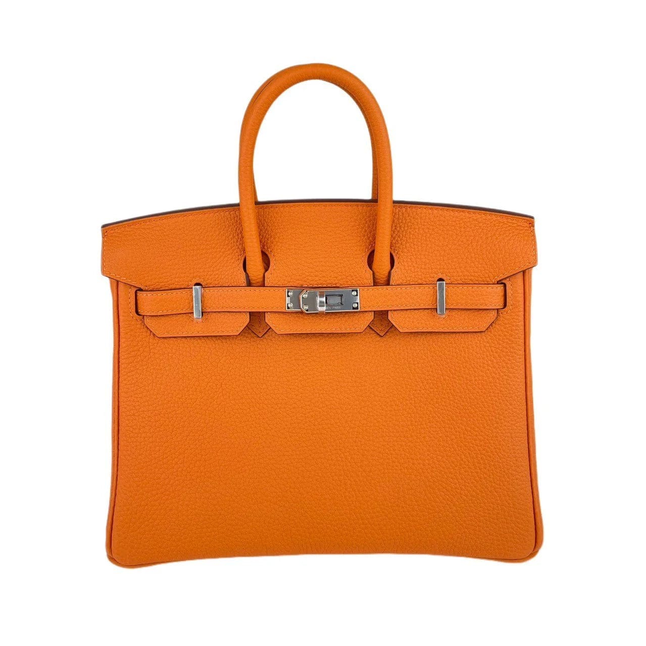 Hermes Birkin 25 Orange Togo PHW #W SKCB-099157