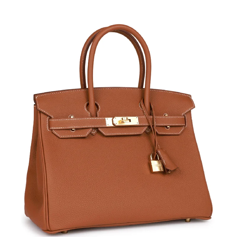 Hermes Birkin 30 Gold Togo Gold Hardware