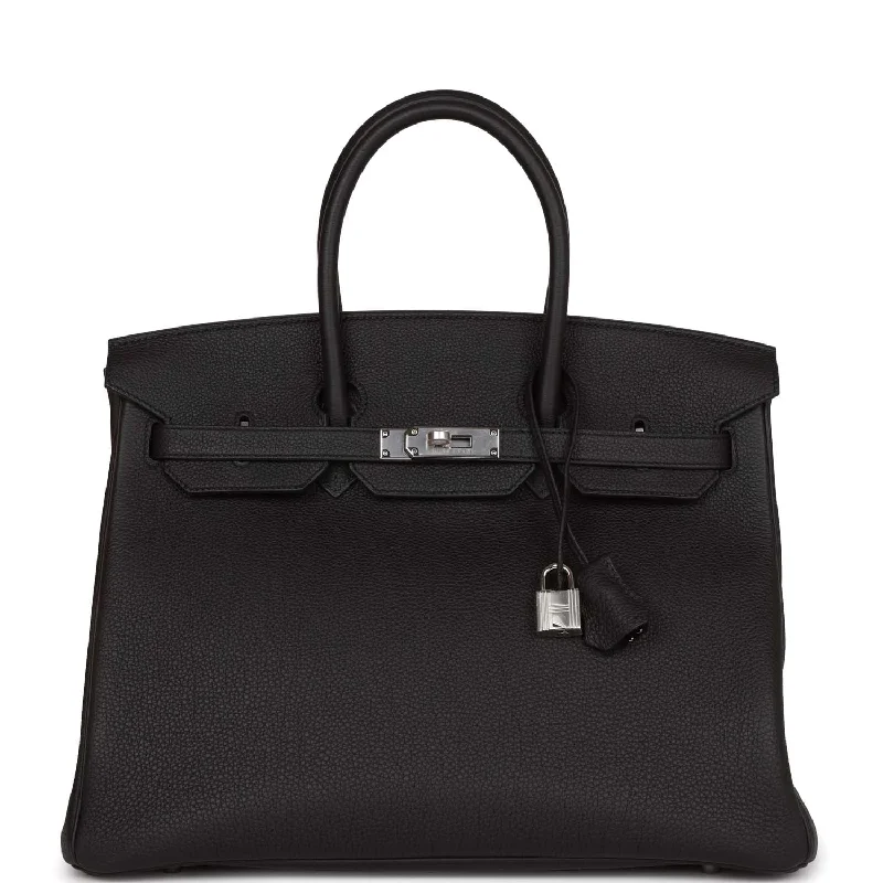 Hermes Birkin 35 Black Togo Palladium Hardware