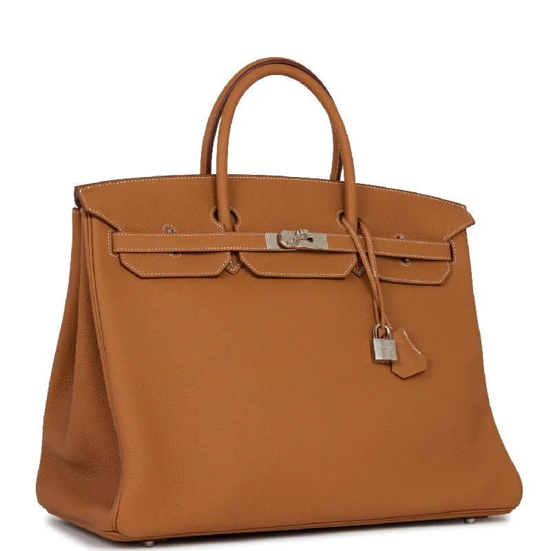 Hermes Birkin 40 Gold Togo Palladium Hardware