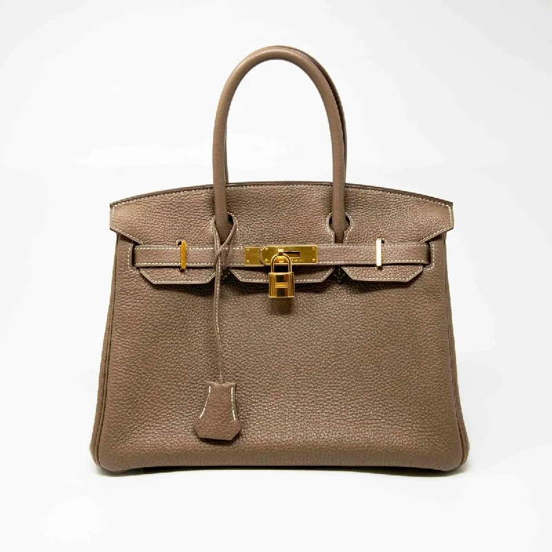 Hermes Etoupe Togo Birkin 30