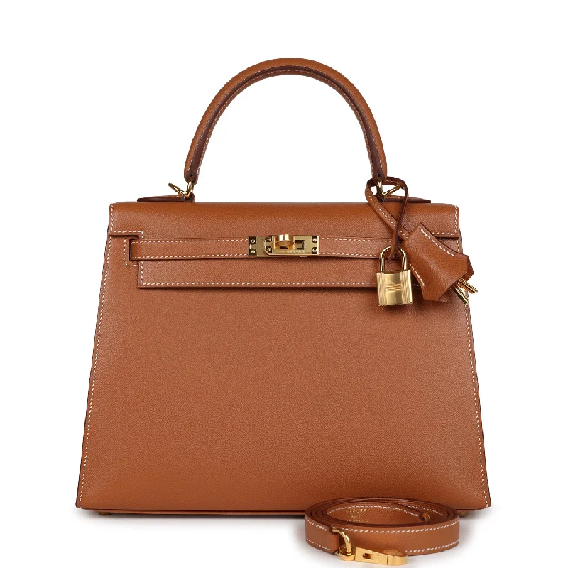 Hermes Kelly Sellier 25 Gold Madame Gold Hardware