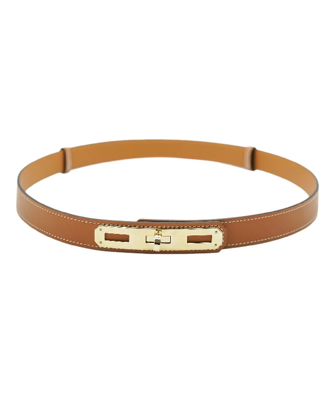 Hermes Limited Edition Kelly Gold Belt ALC1935