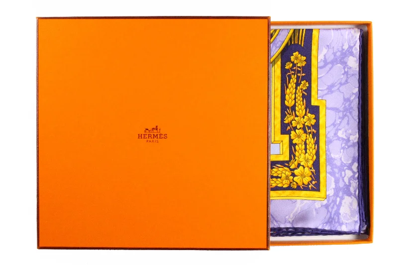 HERMÈS scarf “Carpe Diem” by Joachim Metz