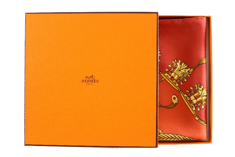 HERMÈS scarf “Les Cavaliers D'Or” by Vladimir Rybaltchenko