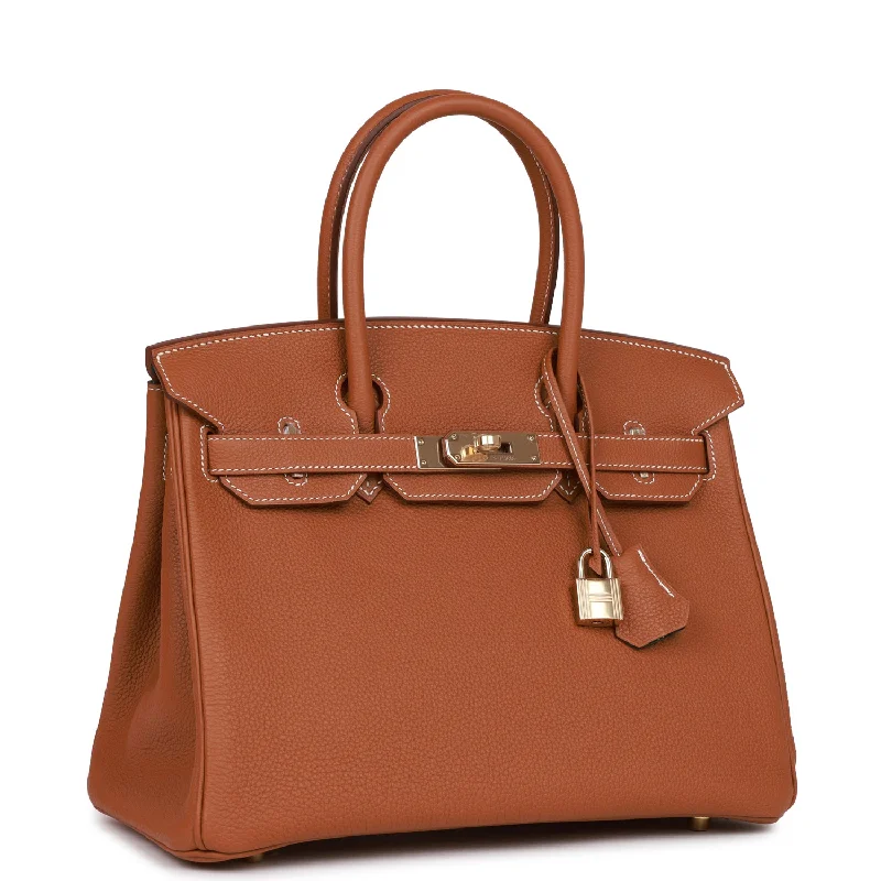 Hermes Special Order (HSS) Birkin 30 Gold Verso Togo Permabrass Hardware