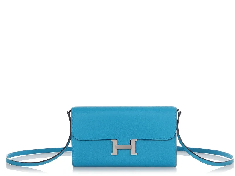 Hermès Bleu Frida Evercolor Constance To Go