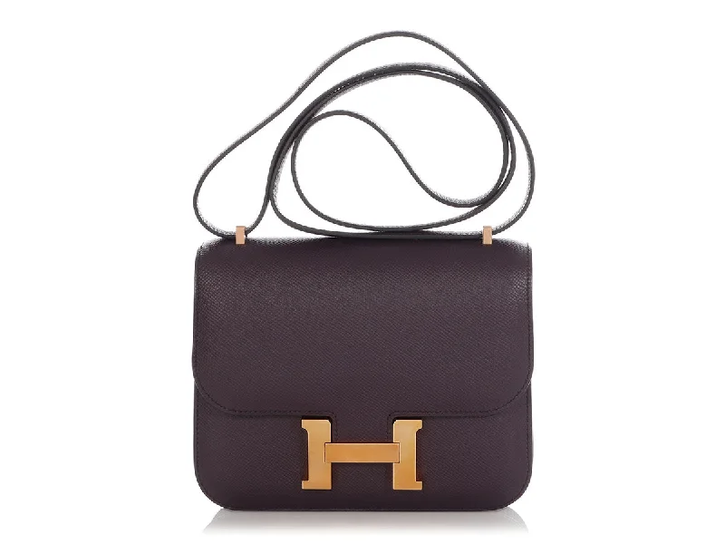 Hermès Raisin Epsom Constance 18