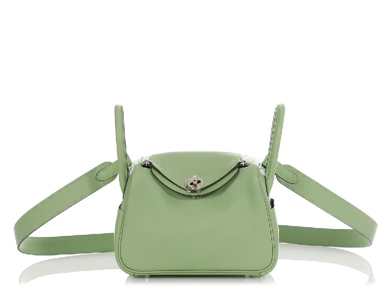 Hermès Mini Vert Criquet Swift Lindy 20