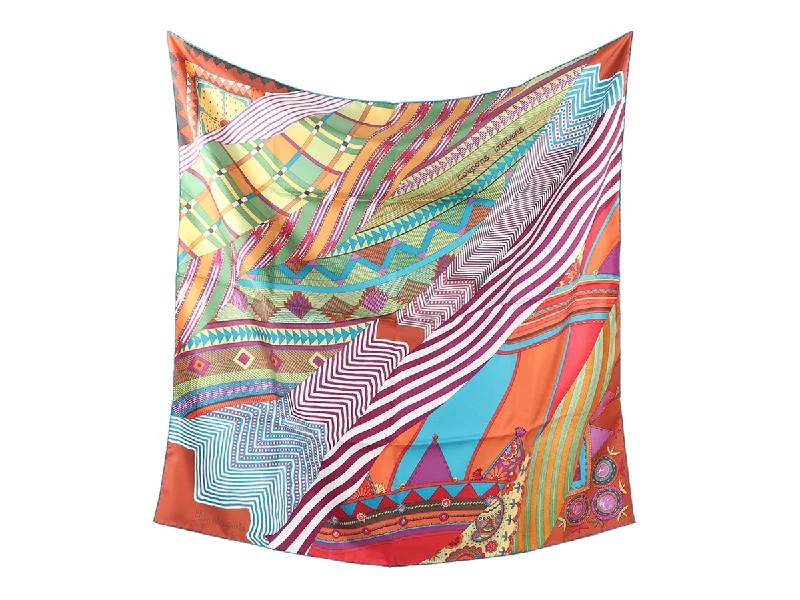 Hermès Coupons Indiens Silk Scarf 90cm