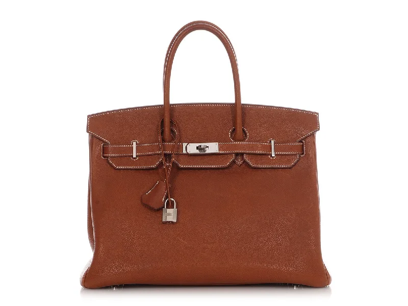 Hermès Fauve Barenia Faubourg Birkin 35