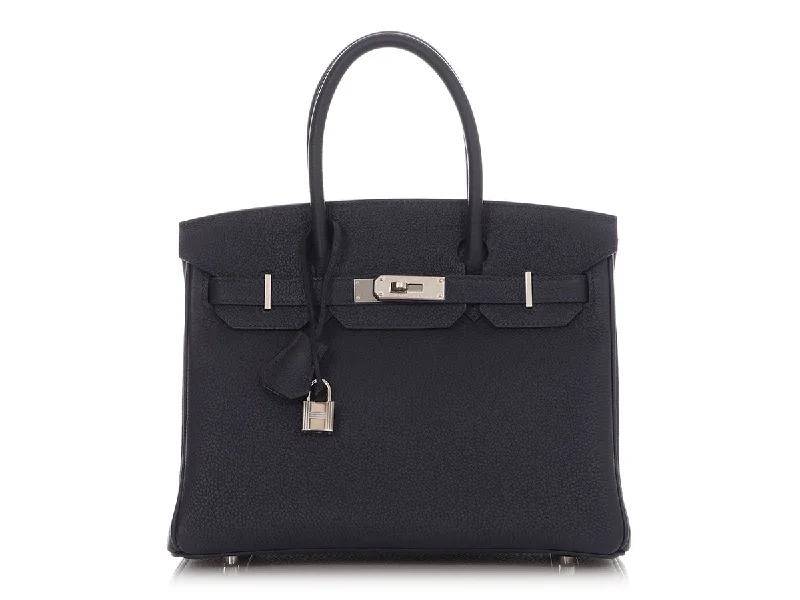 Hermès Bleu Nuit Togo Birkin 30