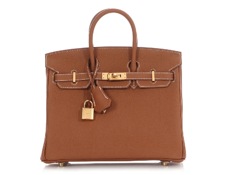 Hermès Gold Togo Birkin 25