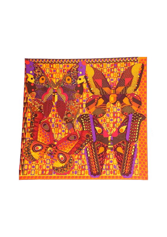 LES AILES DE LA SOIE SILK SCARF