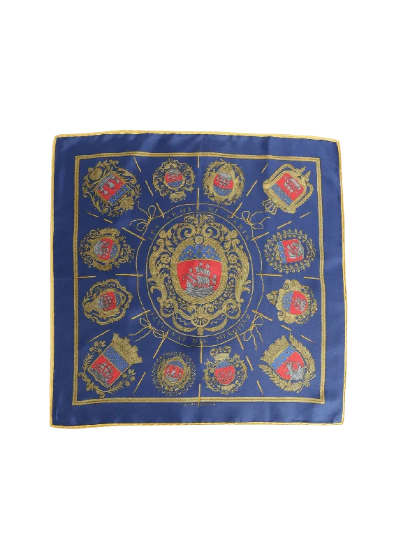 LES ARMES DE PARIS SILK TWILL 42 SCARF