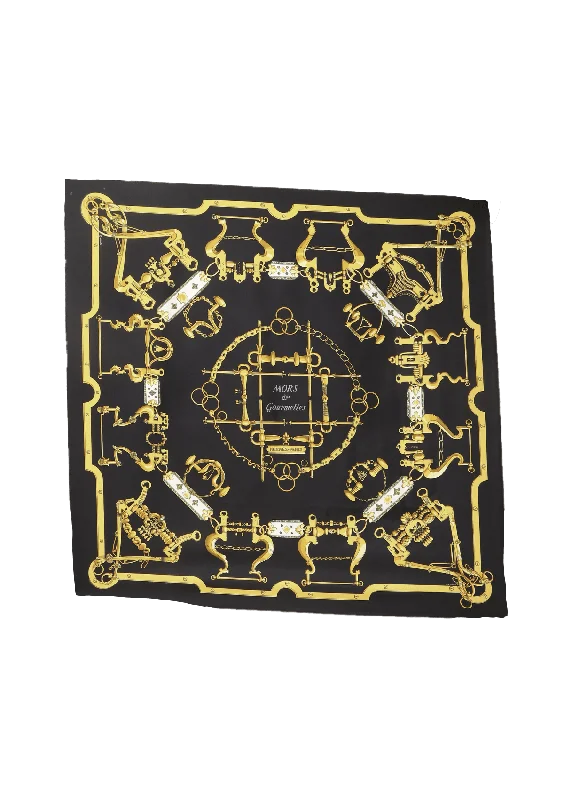 MORS ET GOURMETTES SILK SCARF