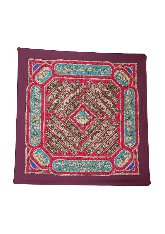 QALAMDAN SILK SCARF