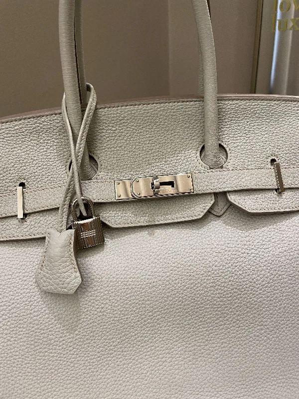 Hermes Birkin 35 Gris Perle Togo